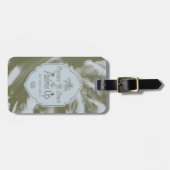 Telefoons omlaag, handpalmen omhoog - De witte lot Bagagelabel (Voorkant horizontaal)