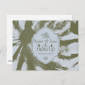 Telefoons omlaag, handpalmen omhoog - De witte lot Briefkaart (Voorkant / Achterkant)