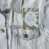 Telefoons omlaag, handpalmen omhoog - De witte lot Button (Insitu)