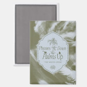 Telefoons omlaag, handpalmen omhoog - De witte lot Magneet (Voorkant / Achterkant)