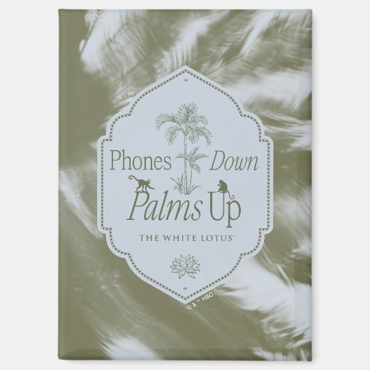 Telefoons omlaag, handpalmen omhoog - De witte lot Magneet (Voorkant)