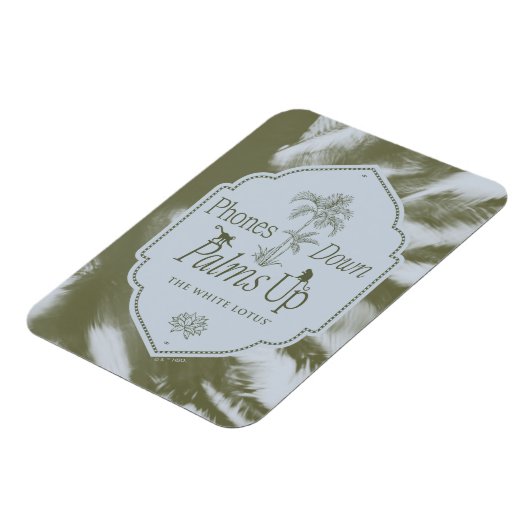 Telefoons omlaag, handpalmen omhoog - De witte lot Magneet (Linkerzijde)