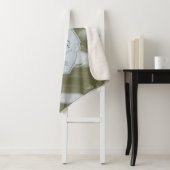 Telefoons omlaag, handpalmen omhoog - De witte lot Sherpa Deken (In situ)