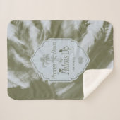 Telefoons omlaag, handpalmen omhoog - De witte lot Sherpa Deken (Voorkant (horizontaal))