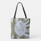 Telefoons omlaag, handpalmen omhoog - De witte lot Tote Bag (Achterkant)