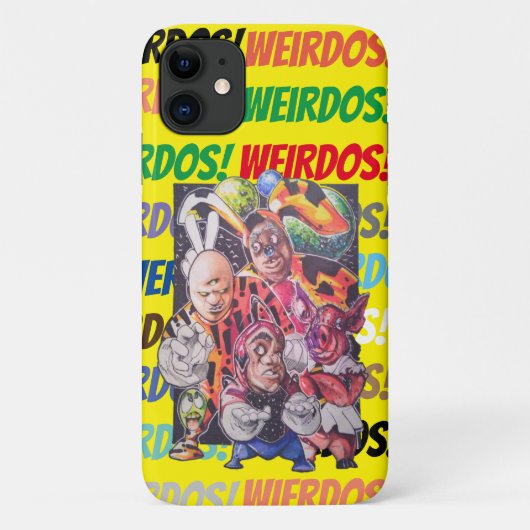 Telefoons Weirdos Case-Mate iPhone Case (Achterkant)