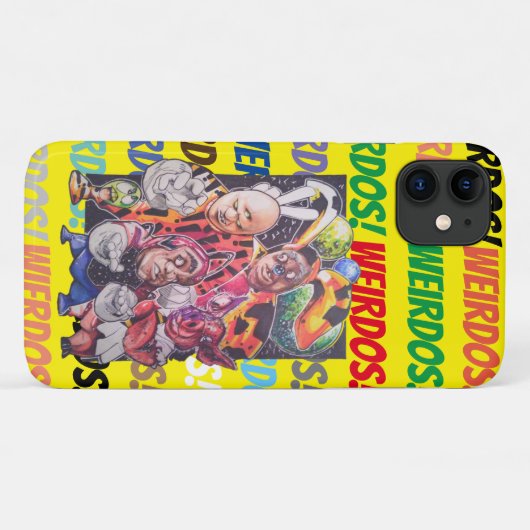 Telefoons Weirdos Case-Mate iPhone Case (Achterkant (horizontaal))