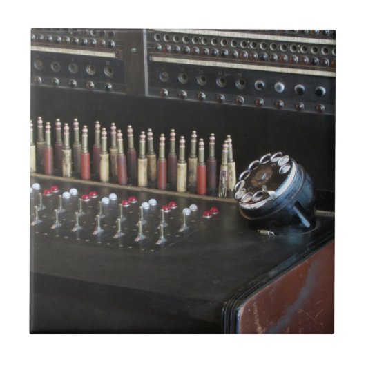 Telefoonschakelbord Tegeltje (Voorkant)