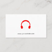 Telefoonservice Call Center Tech Support Afsprakenkaartje (Achterkant)