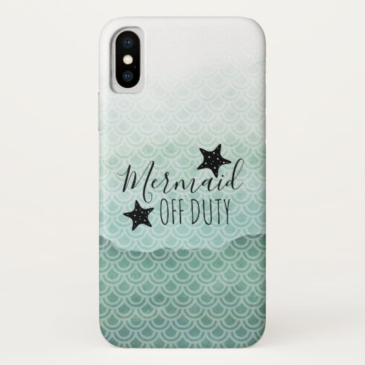 Telefoontas met groene Waterverf voor Mermaid Off  Case-Mate iPhone Case (Achterkant)