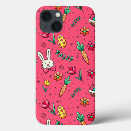 Telefoontas met herkenbaar Roos paaspatroon Case-Mate iPhone Case