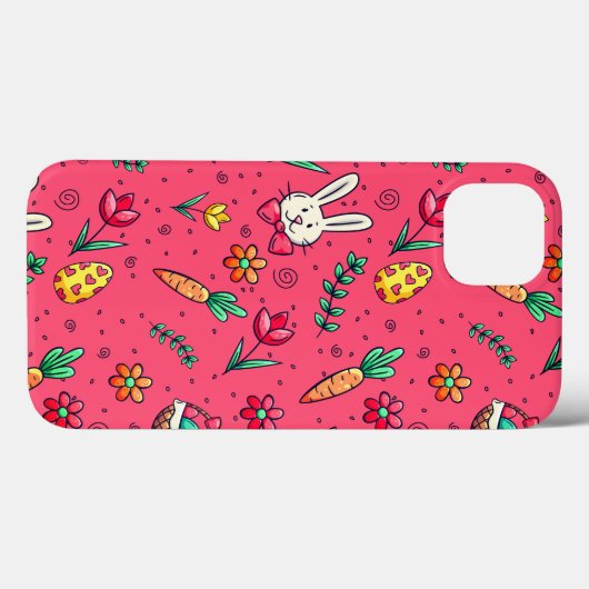 Telefoontas met herkenbaar Roos paaspatroon Case-Mate iPhone Case (Achterkant (horizontaal))