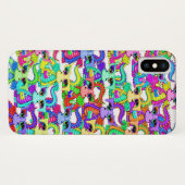 Telefoontas met kleurrijke dragon voor Cartoon Case-Mate iPhone Case (Achterkant (horizontaal))