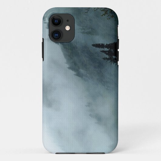 Telefoontas met Natuur Rainwoud van Misty PNW Case-Mate iPhone Case (Achterkant)