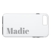 Telefoontas met persoonlijke naam Case-Mate iPhone case (Achterkant (Horizontaal))