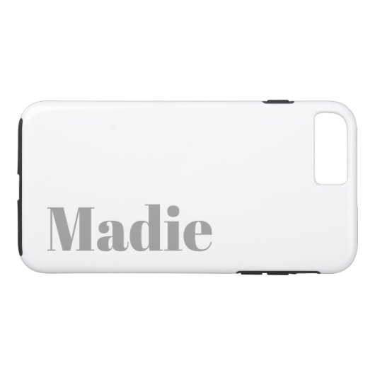 Telefoontas met persoonlijke naam Case-Mate iPhone case (Achterkant (Horizontaal))