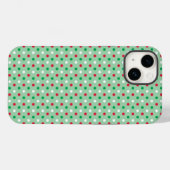 Telefoontas met rode, witte en groene pols Case-Mate iPhone case (Achterkant (horizontaal))