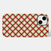Telefoontas met rood en groen kerstcadeautje Case-Mate iPhone case (Achterkant (horizontaal))