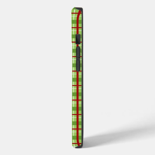 Telefoontas met rood en groen kerstcadeautje Case-Mate iPhone case (Achterkant / Links)