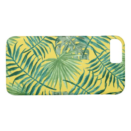 Telefoontas met tropische handpalmen met wielklepp Case-Mate iPhone case (Achterkant (Horizontaal))