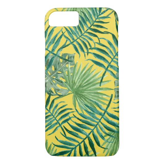 Telefoontas met tropische handpalmen met wielklepp Case-Mate iPhone case (Achterkant)