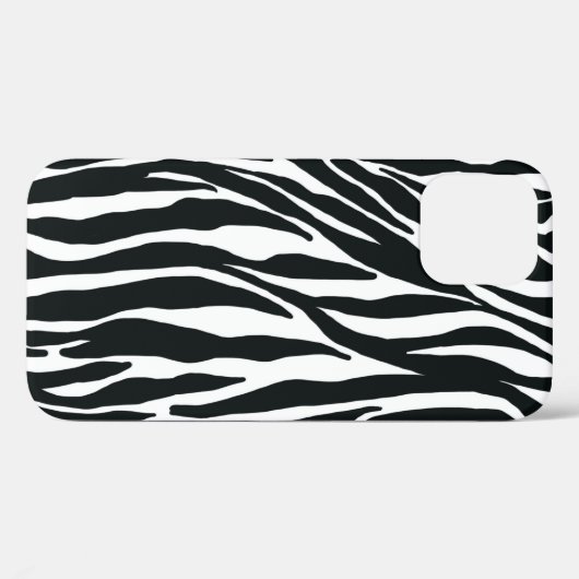 Telefoontas met Zebra-vingerafdruk Case-Mate iPhone Case (Achterkant (horizontaal))