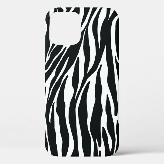 Telefoontas met Zebra-vingerafdruk Case-Mate iPhone Case (Achterkant)