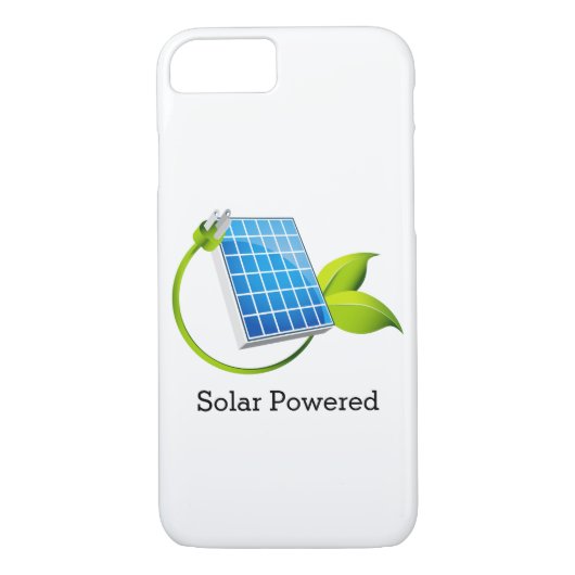 Telefoontas met zonnecontrole op het paneel Case-Mate iPhone case (Achterkant)