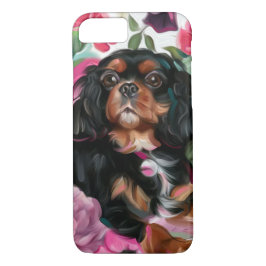 Telefoontas met zwarte en Tan Cavalier Case-Mate iPhone Case