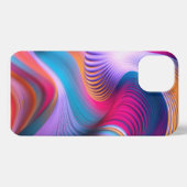 Telefoontas "Swirls of Color" iPhone Hoesje (Achterkant horizontaal)