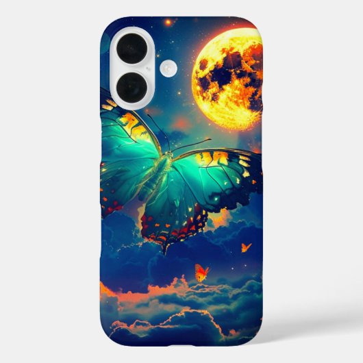 Telefoontas voor vlinder Case-Mate iPhone case (Achterkant)