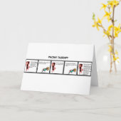 Telefoontherapie Wenskaart Kaart (Gele Bloem)