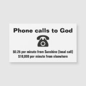 Telefoontjes naar God van Sunshine NC (Voorkant)