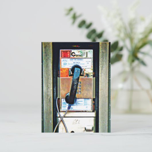 Telefoonvak Briefkaart (Staand voorkant)