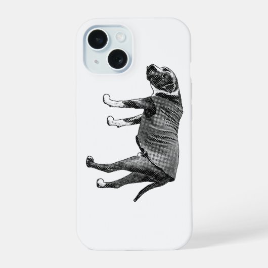 Telefoonvest, Kalme Beschermer iPhone 15 Case (Achterkant)