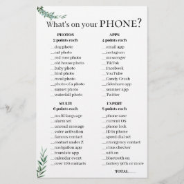 Telefoonvraag Spel 💍 Vrijgezellenfeest