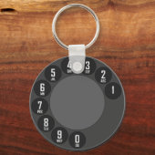 telefoonwijzerplaat keyring sleutelhanger (Voorkant)