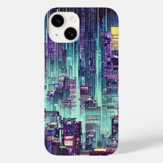 Telefoonzaak Cyberpunk City Case-Mate iPhone 14 Hoesje
