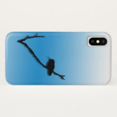 Telefoonzaak: Hummingbird tegen Blue Sky Case-Mate iPhone Case (Achterkant (horizontaal))