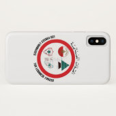 Telefoonzaak Libanese strijdkrachten Case-Mate iPhone Case (Achterkant (horizontaal))