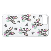 Telefoonzaak met waterverf van Boston Terrier Case-Mate iPhone Case (Achterkant (Horizontaal))