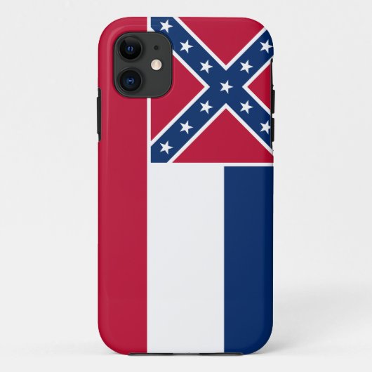 Telefoonzaak Mississippi State Flag Case-Mate iPhone Case (Achterkant)