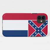 Telefoonzaak Mississippi State Flag Case-Mate iPhone Case (Achterkant (horizontaal))