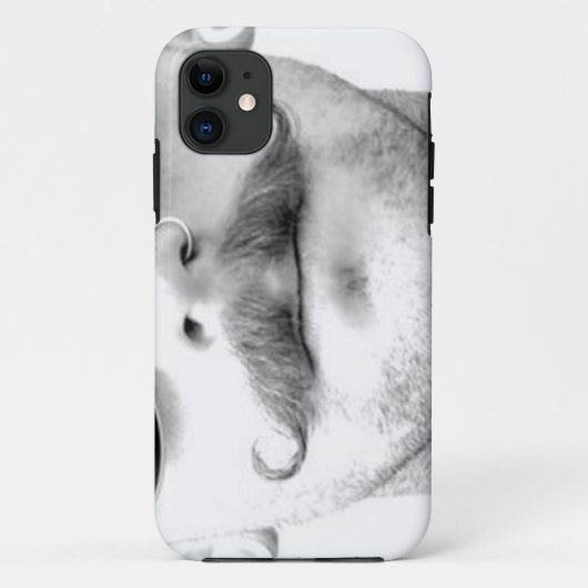 Telefoonzaak Mustache Nose Ring Guy Case-Mate iPhone Case (Achterkant)
