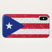 Telefoonzaak Puerto Rico - vlag Case-Mate iPhone Case (Achterkant (horizontaal))
