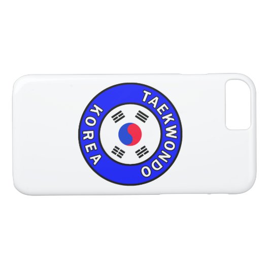 Telefoonzaak Taekwondo Case-Mate iPhone Case (Achterkant (Horizontaal))