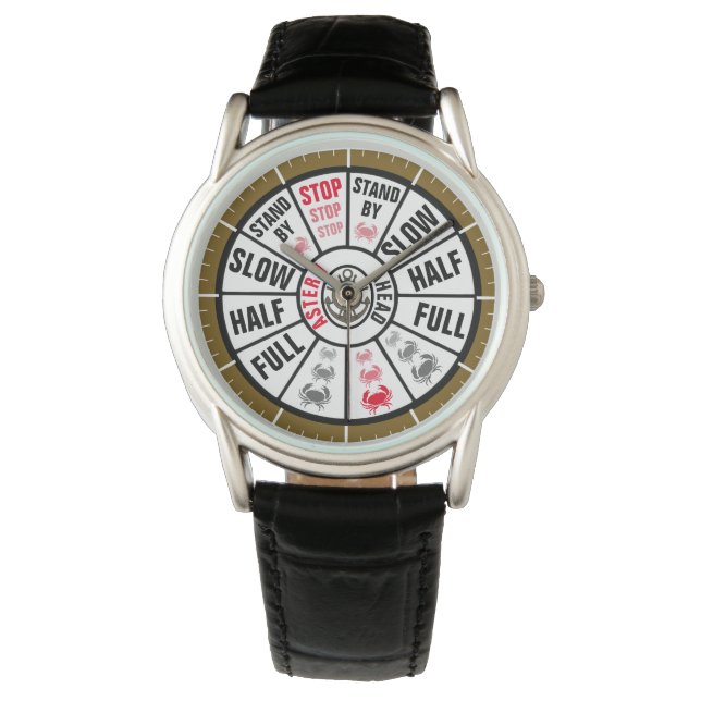 telegraaf van het douaneschip horloge (Voorkant)