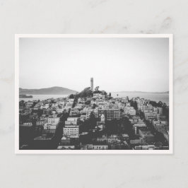 Telegraafheuvel San Francisco Coit Tower Briefkaart