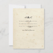  Telegram-antwoordkaart RSVP Kaartje (Achterkant)