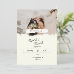 Telegram "Dream Wedding" Kaart